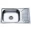 Кухонна мийка Zerix Z6642-08-180D (Decor) (ZX1601) - мініатюра 1