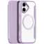 Чехол-книжка Dux Ducis Skin X Pro with MagSafe для iPhone 17 6.3" Purple Pink - миниатюра 4