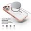 Чехол для Apple iPhone 17, Unit MagSafe, розовый, прозрачный, магсейф, противоударный, магнитный, панель-накладка с поддержкой MagSafe, с поддержкой беспроводной зарядки, TPU+PC, защита всего корпуса, ударостойкий, ArmorStandart (ARM86288) - миниатюра 4