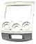 Переходная рамка Ford Ranger, Everest, Mazda BT-50 Carav 11-417 - миниатюра 1