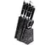 Набір ножів XPRO Kitchen knife B12432 чорний (43780-B12432_744) - мініатюра 1
