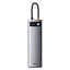 Usb Hub Baseus Metal Gleam Series 11-in-1 Multifunctional Type-C Сірий (CAHub-CT0G) - мініатюра 3