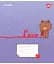Набір зошитів Yes Line Friends. Love letter А5 в лінійку 12 аркушів 25 шт. (766948) - мініатюра 2