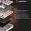 Клавіатура GamePro Genesis Metallic (MK110G) Outemu Red Switch USB UA Gray (MK110G) - мініатюра 10