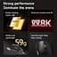Беспроводная игровая мышь MCHOSE K7 Ultra / Три режима подключения / PAW3950 / 42 000 DPI / Black - миниатюра 4