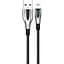 USB кабель Kaku KSC-097 USB - Lightning 1.2 m з індикатором - Black - мініатюра 1