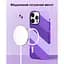 Чохол Vokamo для iPhone 15 Pro захисний з магнітом Purple - мініатюра 4