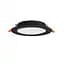 LED светильник Back встроенный круглый VIDEX 15W 5000K Black - миниатюра 3