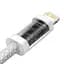Дата кабель Baseus Dynamic Series Type-C to Lightning 20W (2m) (CALD0001) White - мініатюра 5