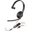Гарнітура Poly BlackWire 5210 USB-A HS Mono - мініатюра 1