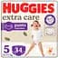 Підгузки-трусики Huggies Extra Care Pants 5 (12-17 кг), 34 шт. - мініатюра 1