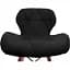 Стул GT Racer X-D28 Plus Fabric черный - миниатюра 7