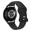 Ремешок на Samsung Galaxy Watch 4 Classic 46mm - черный силикон размер L ширина крепления 20мм Eight (WB416257) - миниатюра 2
