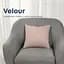 Подушка декоративная ТЕП Velour 40х40 см 411 пудровая (3-00437_07366) - миниатюра 8