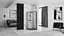 Душова кабіна Rea Punto 90x90 black REA-K4801, Чорний, Універсальна, прозорий - мініатюра 6