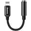 Перехідник адаптер Baseus Lightning Male to 3.5mm Female CALL3-01 Black - мініатюра 1