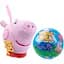 Мягкая игрушка-сюрприз в шаре Miraball Peppa Pig с аксессуарами (M14113(M14159)) - миниатюра 2