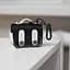 Шкіряний футляр Briefcase для навушників AirPods Pro Black / White - миниатюра 3