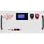 Аккумулятор LogicPower LiFePO4 51,2V - 230 Ah (11776Wh) (BMS SP 200A/100A) RM RS485/CAN LCD WH - миниатюра 1