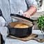 Каструля KitchenAid Cast Iron чавунна з кришкою 22 см 3.3 л чорна (CC006058-001) - мініатюра 8