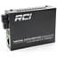 Медиаконвертер RCI 1G, 20km, SC, RJ45, Tx 1550nm standart size metal case (RCI502W-GE-20-B) - миниатюра 1
