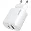 Зарядний пристрій Proove Silicone Power 2 30W (Type-C + USB) + Cable Type-C to Type-C (1m) white (WCSP23011002) - мініатюра 3