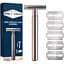 Станок для бритья мужской Gillette King C с 5 сменными лезвиями - миниатюра 1