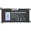 Акумулятор Dell WDX0R (Inspiron 15 5568, 13 5368, 13 5378) 11.4V 3400 mAh 39Wh Black - мініатюра 1