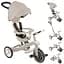 Велосипед дитячий Globber Explorer Trike 4в1 до 20 кг кокос (637-566) - мініатюра 2