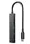 USB-Хаб XO USB Хаб на 4 порти (HUB014B.black) - мініатюра 2