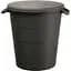 Бак для мусора Prosperplast Smooth 120 л черный (IDSM120U-S411) - миниатюра 1