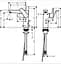 Смеситель для умывальника Hansgrohe Talis E 150 с донным клапаном хром 71754000 Хром - миниатюра 2