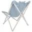 Кресло раскладное Bo-Camp Gordesл Pastel Blue голубое (DAS303256) - миниатюра 4
