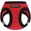 Шлейка для собак Bronzedog Mesh Vest, размер 4XS, 20х24 см, красная - миниатюра 2