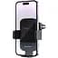 Тримач Awei X43 15W Car Holder Wireless Charger Black - мініатюра 1
