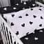 Підковдра MirSon Бязь Kids Time 17-0669 Black and White Love 160х220 см Чорно-біла (2200010180541) - мініатюра 4