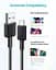 Кабель Anker 322 USB-A - USB-C, 0.9 м, Black (A81H5G11) - миниатюра 2