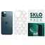 Защитная гидрогелевая пленка SKLO Back (тыл+грани без углов+лого) Transp. для Apple iPhone 7 / 8 (4.7) Прозорий / Черепа - миниатюра 1