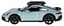 Машинка Porsche 911 Dakar Mint голубий RASTAR модель 1:14 Автомобіль на дистанційному керуванні + пульт - мініатюра 7
