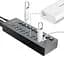 USB hub Acasis P-10 (Чорний) - мініатюра 4