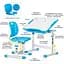 Комплект мебели Evo-kids Evo-06 Plus Blue: стол+стул (Evo-06 Plus BL) - миниатюра 2