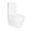 Унитаз-компакт Qtap Robin Ultra Quiet безободковый с сиденьем Soft-close QT13222128AUQ1W, Белый - миниатюра 1