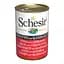 Вологий корм Тунець Schesir Tuna with Shrimps з креветками в желе натуральні консерви для котів, банку 140г - мініатюра 1