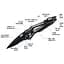 Розкладний ніж True Utility Smartknife+ Чорний - мініатюра 4