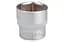 Головка торцевая шестигранная Intertool 27мм x 1/2" матовая - миниатюра 2