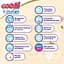 Упаковка подгузников для новорожденных Goo.N Premium Soft 1 NB (0-5 кг) на липучках унисекс 144 шт. (72 шт. х 2 шт.) - миниатюра 7