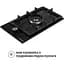 Варочная поверхность Perfelli HGM 31404 газовая BL - миниатюра 4