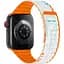 Ремінець WiWU Wi-WB010 Smart Magnetic Silicone для Apple Watch 42/44/45/49mm White/Orange [106831] - мініатюра 2