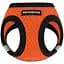 Шлея для собак Bronzedog Mesh Vest, розмір 4XS, 20х24 см, помаранчева - мініатюра 2