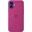 Силіконовий чохол CasePro Silicone Case with MagSafe Fuchsia для iPhone 16 Plus - мініатюра 1